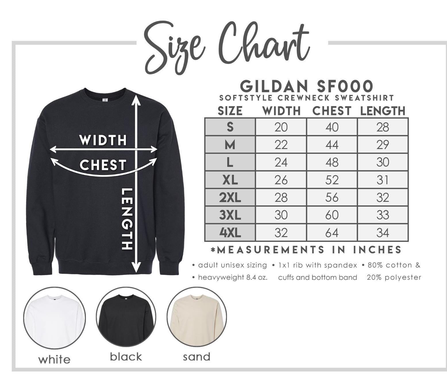 Blue Bows Coquette Sweatshirt: Gildan Softstyle Fleece