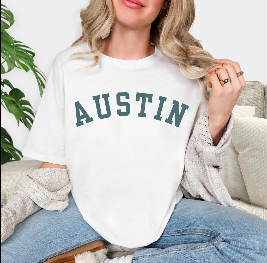 AUSTIN Comfort Colors short sleeve tshirt