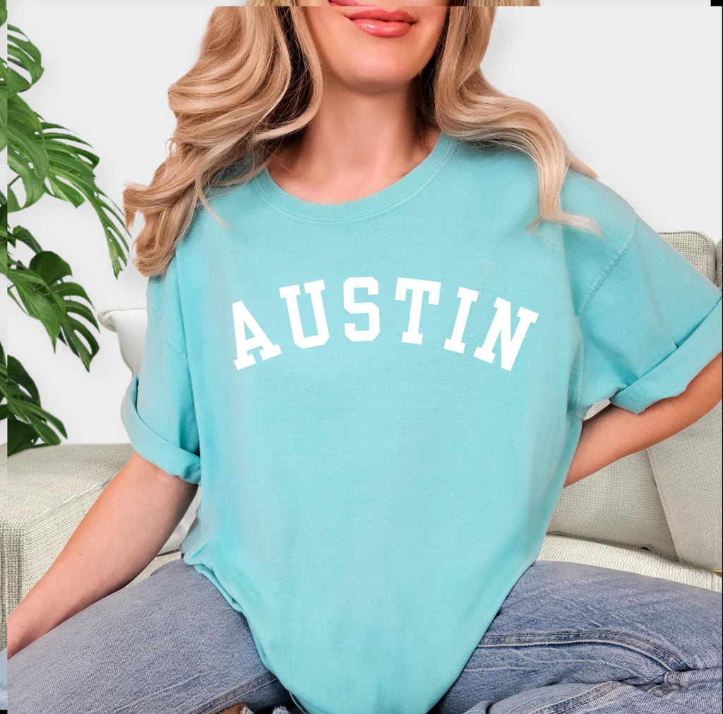 AUSTIN Comfort Colors short sleeve tshirt