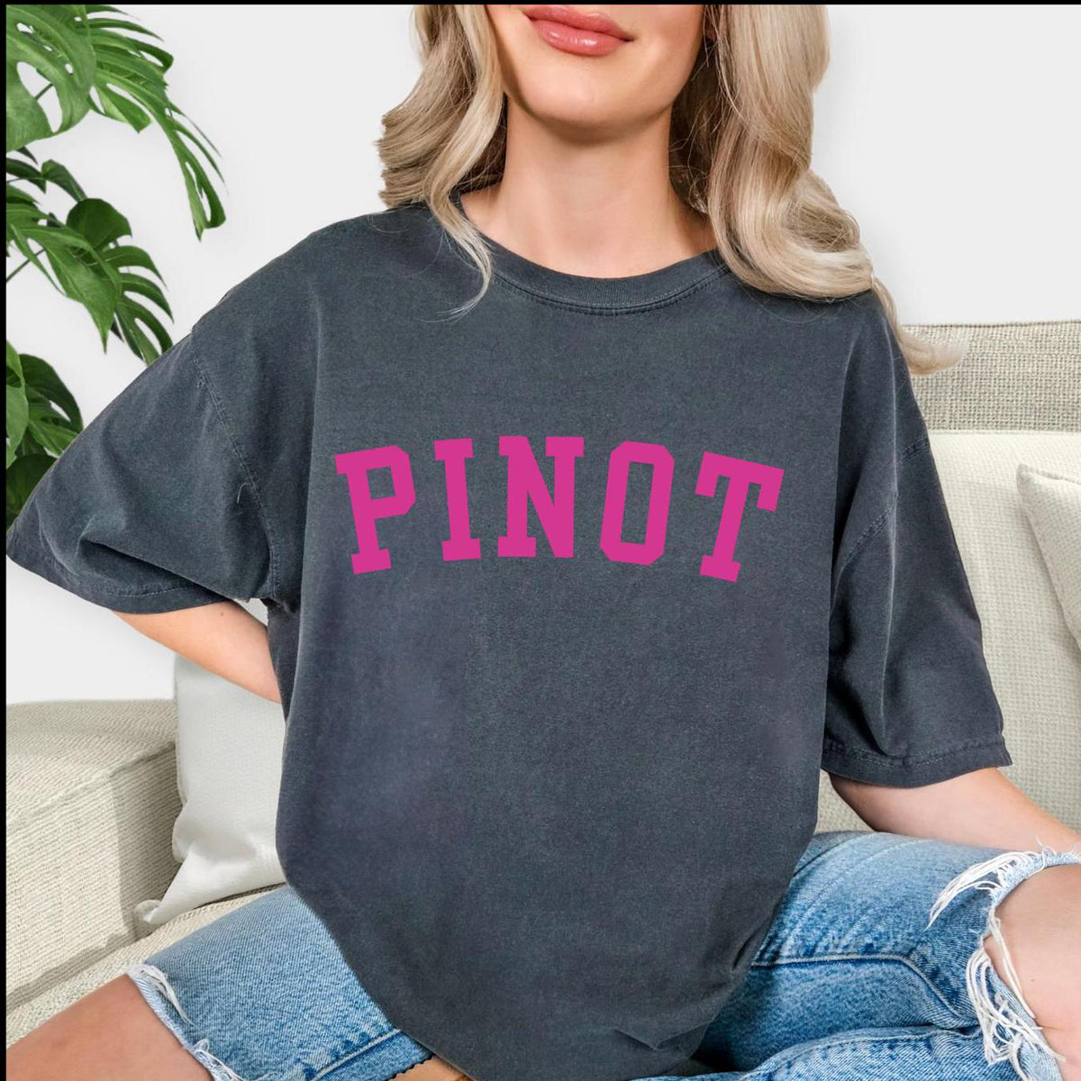 Pinot Wine T-Shirt: Bachelorette Party Gift, Wine Tasting Squad