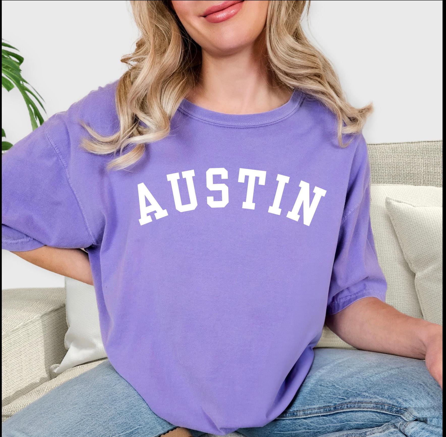 AUSTIN Comfort Colors short sleeve tshirt