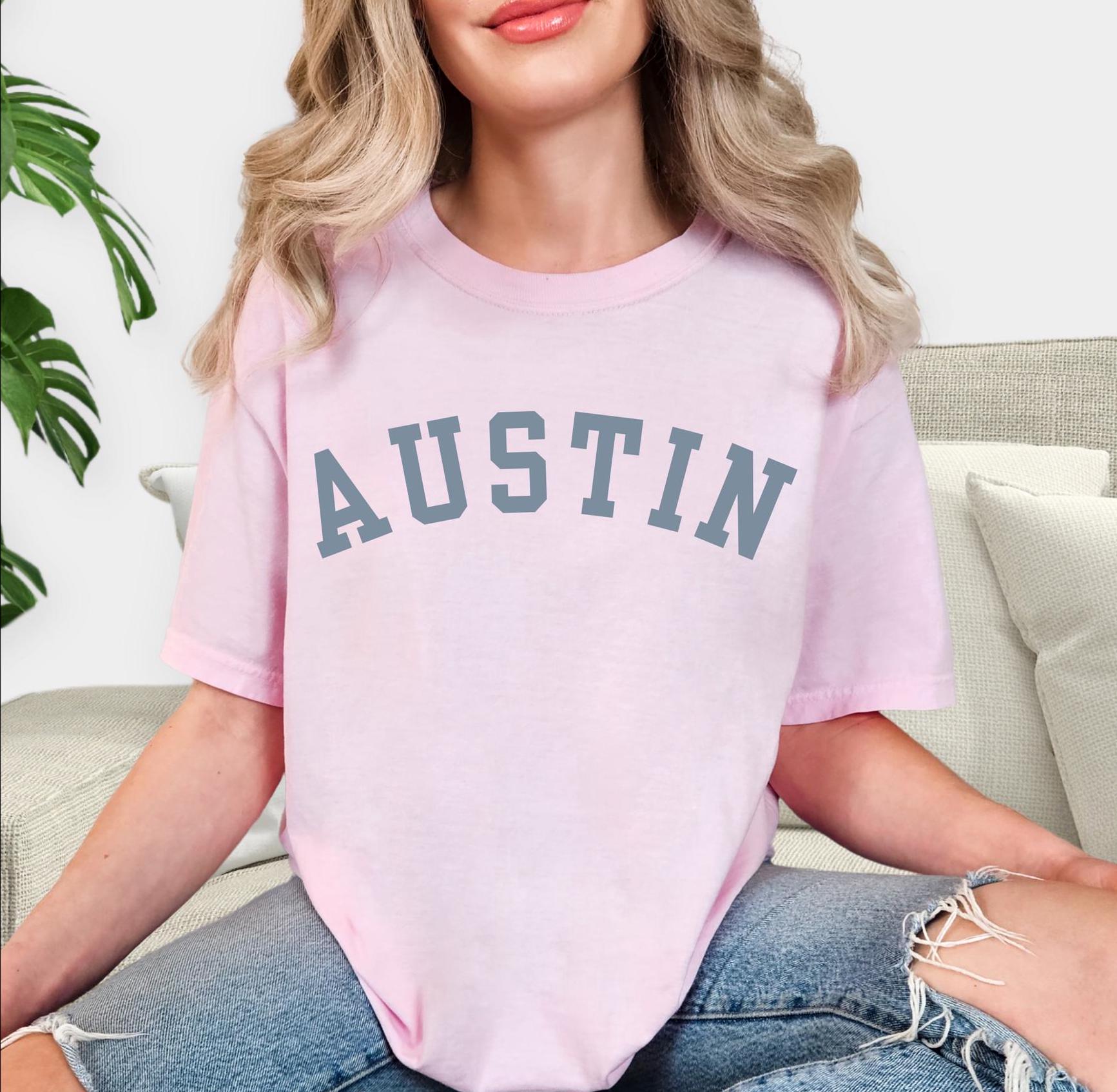 AUSTIN Comfort Colors short sleeve tshirt