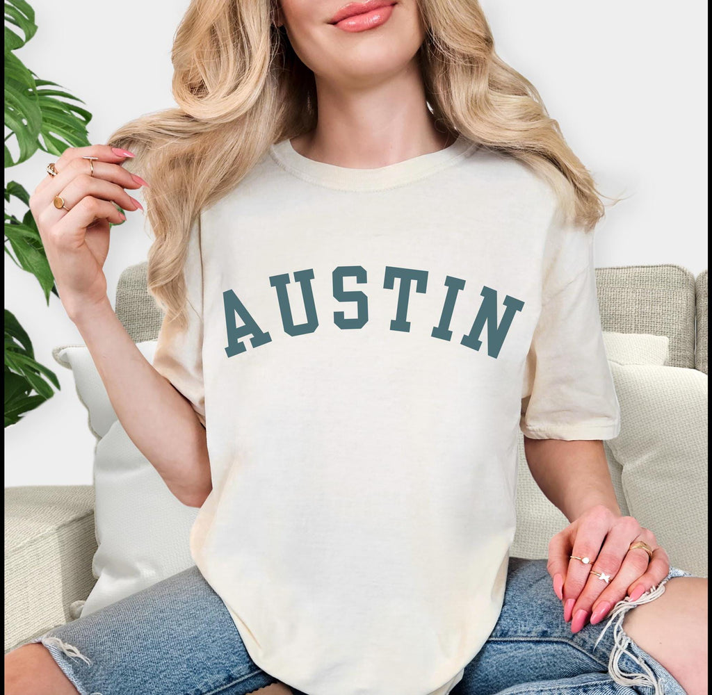 AUSTIN Comfort Colors short sleeve tshirt