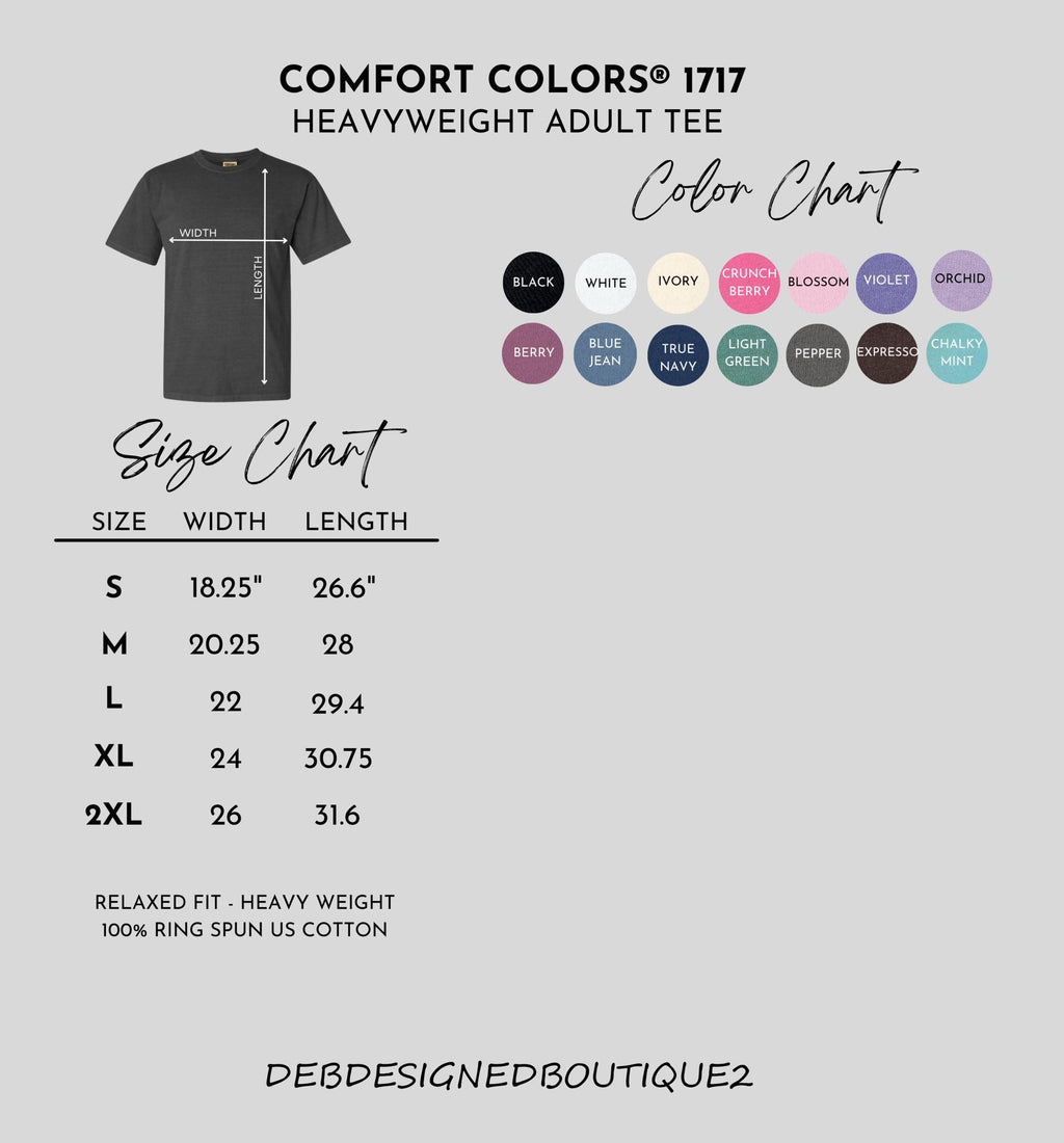 AUSTIN Comfort Colors short sleeve tshirt