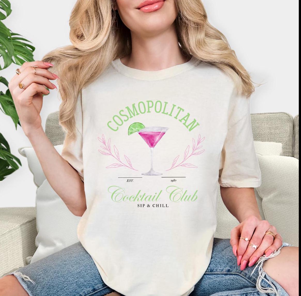 Cosmopolitan Social Club short sleeve t shirt