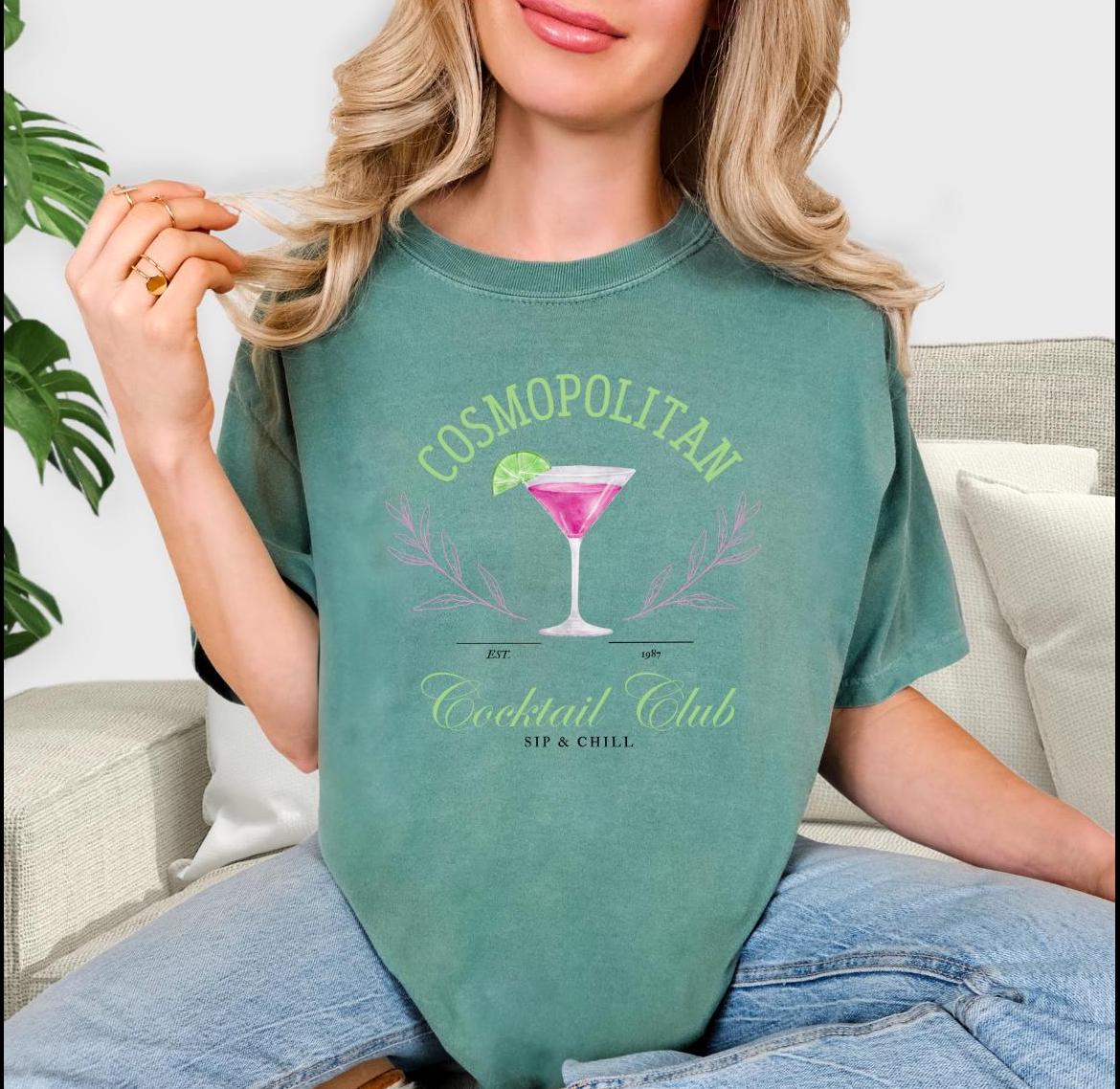 Cosmopolitan Social Club short sleeve t shirt