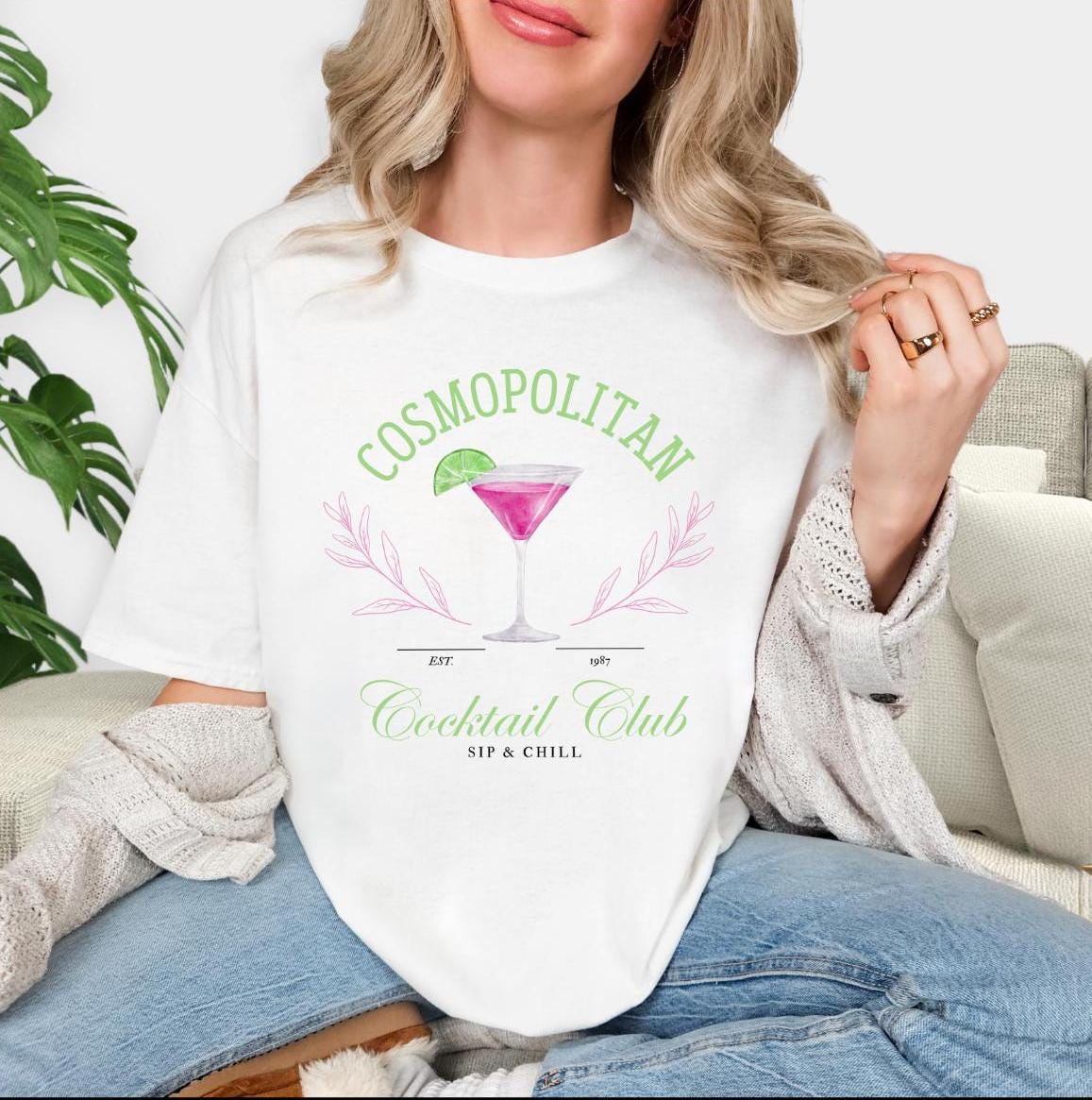 Cosmopolitan Social Club short sleeve t shirt