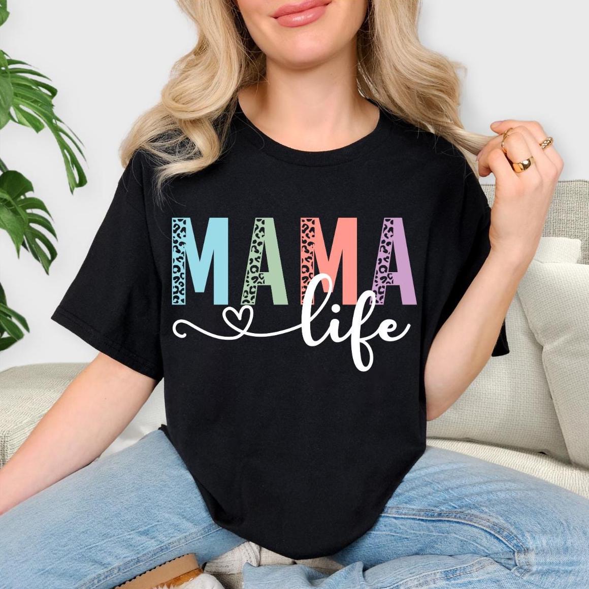 Mama Life Comfort Colors T-Shirt: Soft Cotton Mother's Day Top