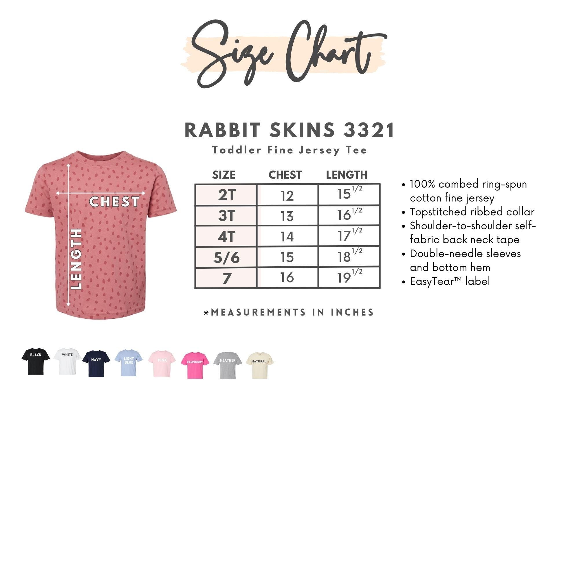Toddler First Day of Preschool T-Shirt: Rabbit Skins Cotton Tee