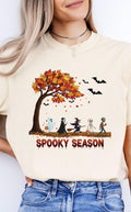 Spooky Season Comfort Colors T-Shirt: Halloween Ghost, Vampire, Witch
