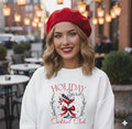 Holiday Spirit Cocktail Club sweatshirt