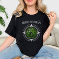 St Patricks Day Irish Woman short sleeve Comfort Colors Tshirt.