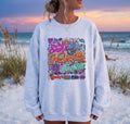 Retro Nashville Crewneck Sweatshirt | She's From Nashville I Can Tell Top,| Country Music City Crewneck, Nashville Bachelorette Girls Trip