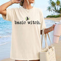 Basic Witch Shirt, Funny Halloween Top,  Witchy Spooky Season Vibes